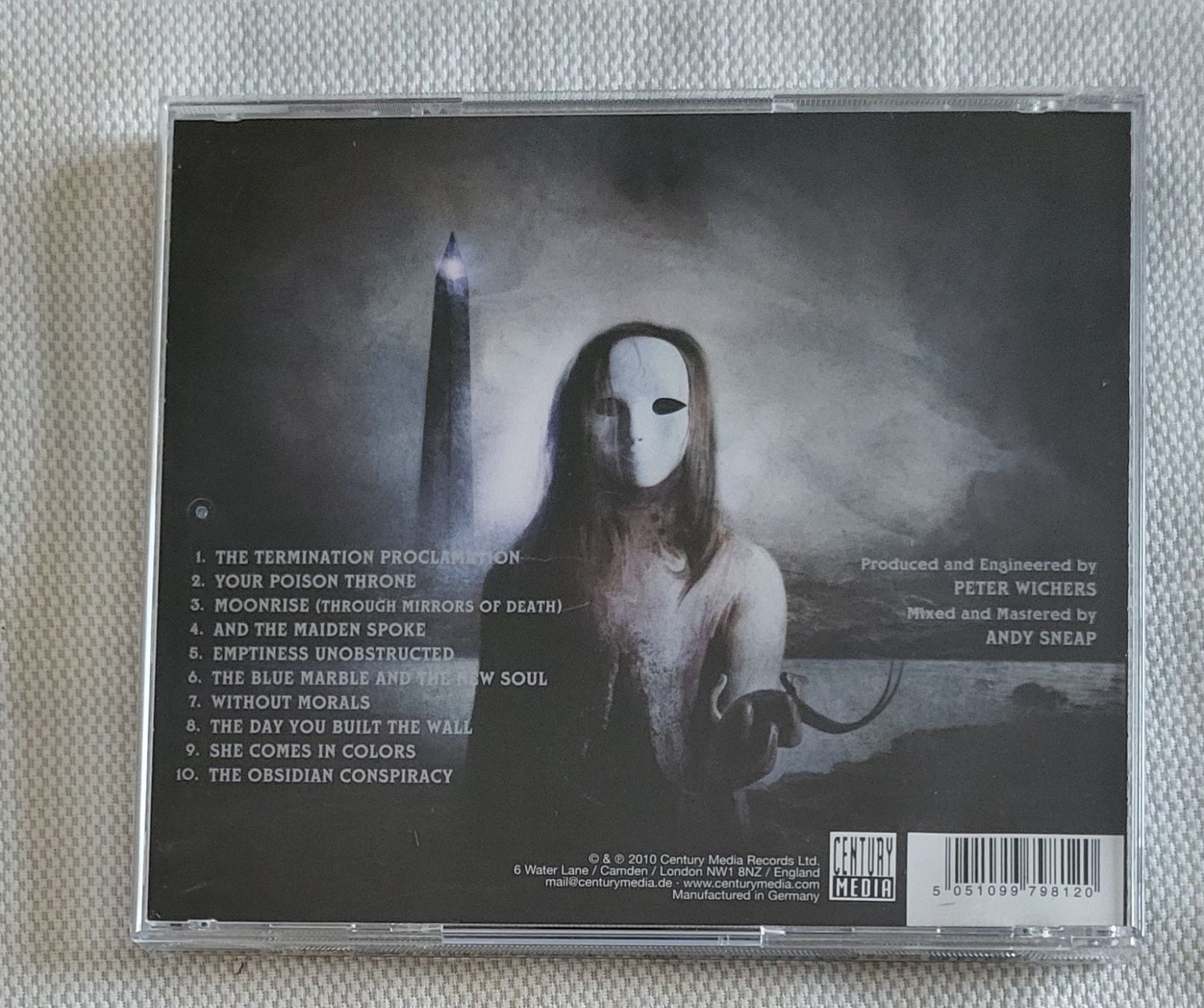 CD: Nevermore - The obsidian conspiracy – Usato da Villars-sur-glane venduto da Epsilonhike 1