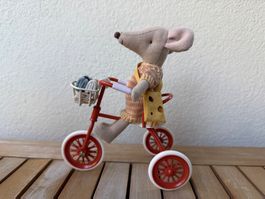 Dreirad für Puppenhaus - passt auch zu Maileg