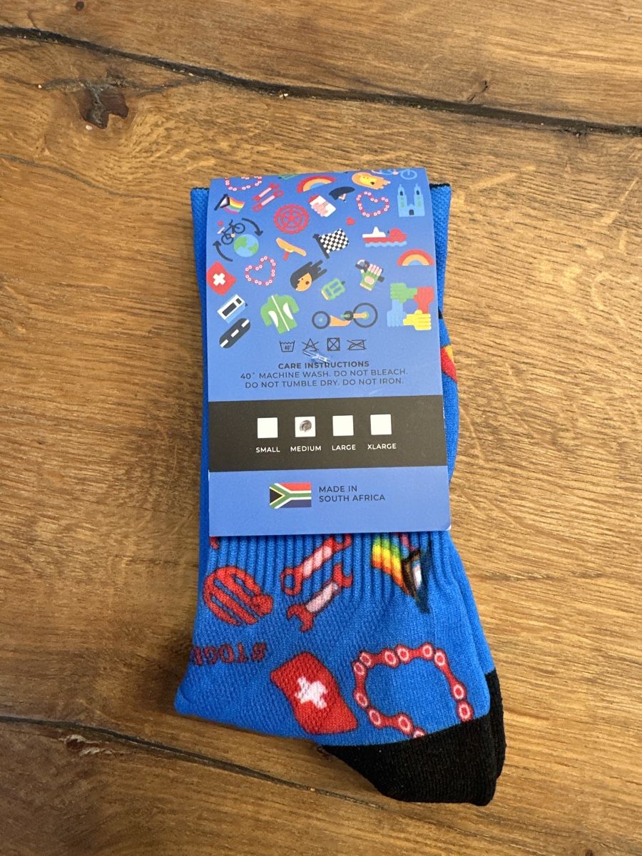Calze: Socken Sport Together we ride  – Nuovo e nell'imballaggio originale da Mauren venduto da SB1606 1