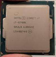 Intel Core i7-6700K CPU 4.00GHz 