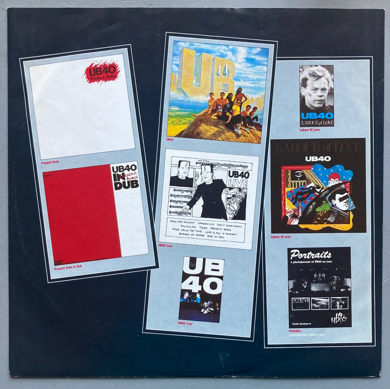 Dischi in vinile: UB40 - GEFFERY MORGAN – Usato da Poliez-Pittet venduto da Newtown-Records 2