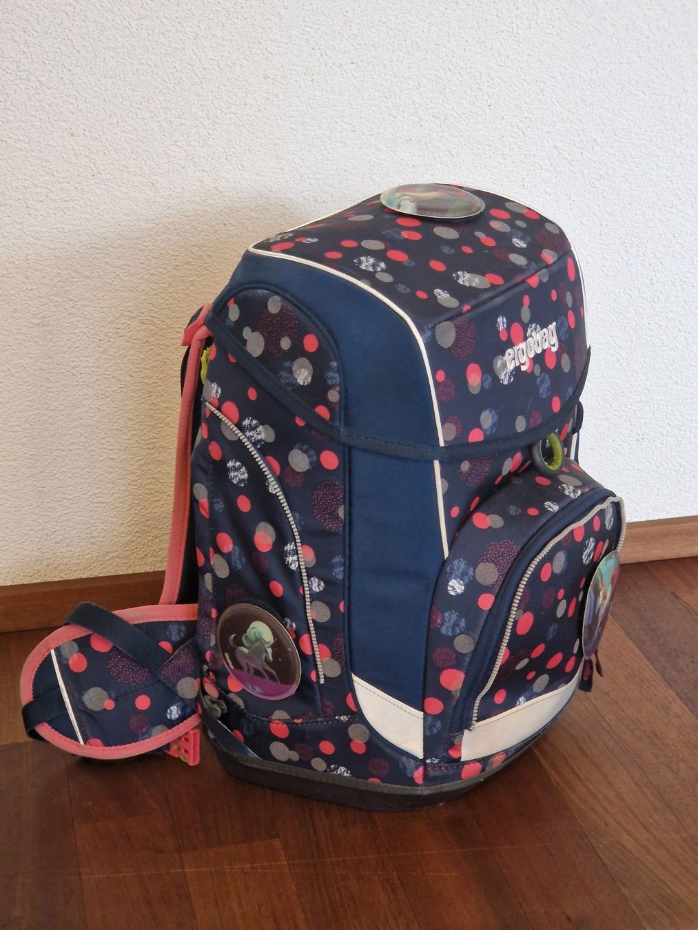 Ergobag Borse & Zaini: Ergobag Cubo, dunkelblau, Schulrucksack – Usato da Bubikon venduto da Schapp1 4