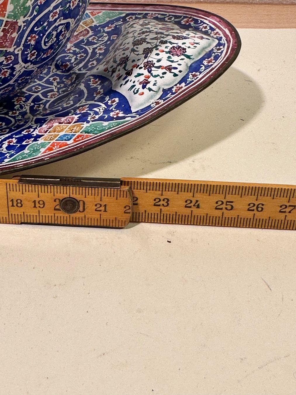 Ciotole: Multi-Color Middle Eastern Antique Bowls – Usato da Lausanne venduto da artnouveau04 4