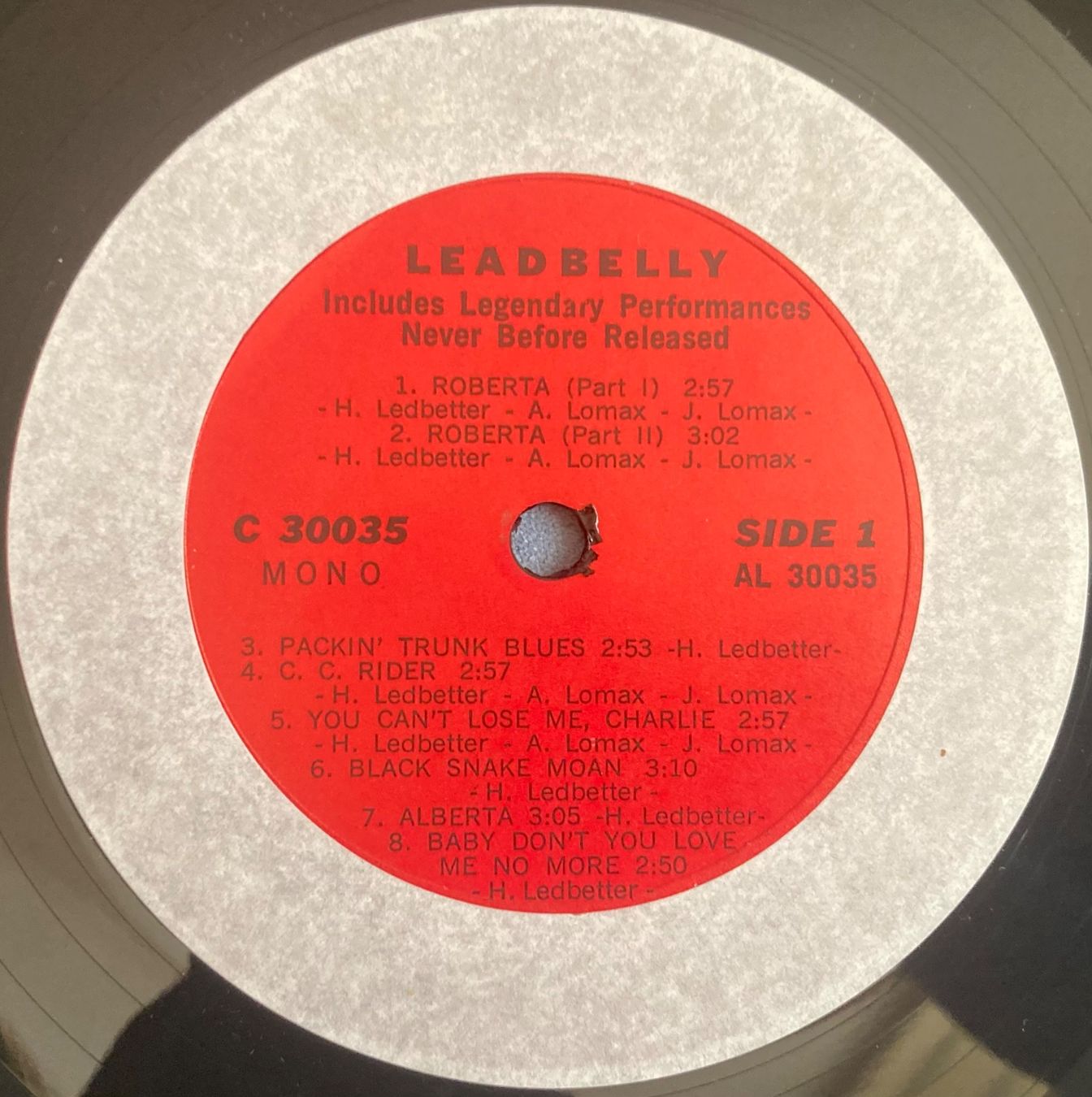 Dischi in vinile: LEADBELLY - LEADBELLY – Usato da Poliez-Pittet venduto da Newtown-Records 2