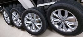 4 Occ. VW Tiguan Alufelgen mit Continental Sommerpneus