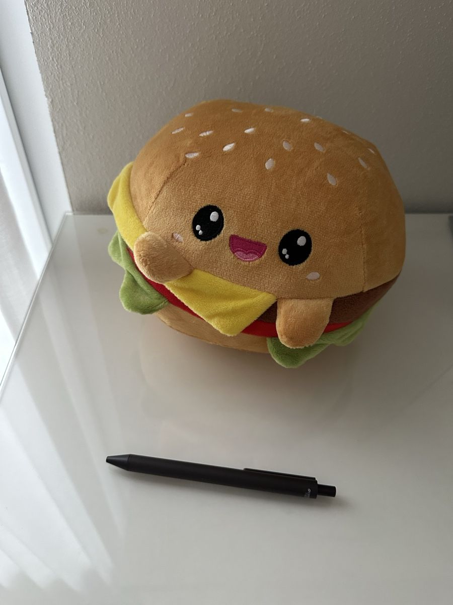 Giocattoli: Peluche Hamburger NEW – Nuovo (secondo la descrizione) da Gordola venduto da EleSecondHand-TCG 1