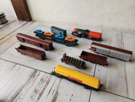 Modelleisenbahn Waggons, verschiedene Modelle zu verkaufen!