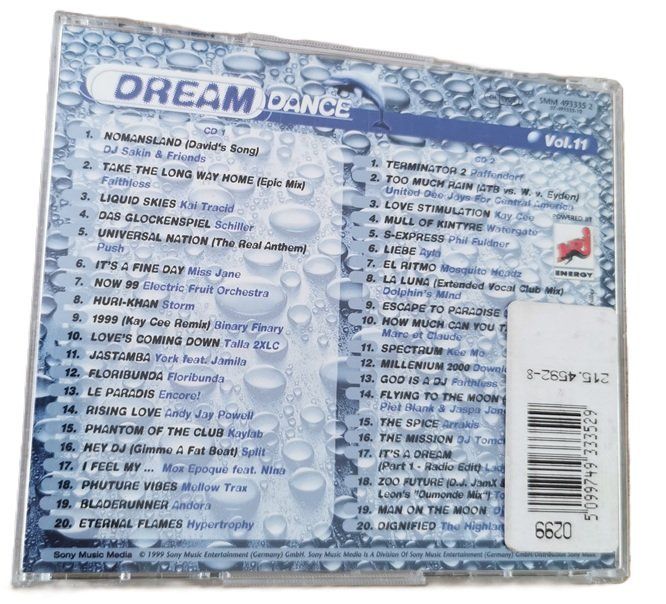 CD: Dream Dance Vol.11  (2 CD) – Usato da Wilen b. Wollerau venduto da morethanmusic 1