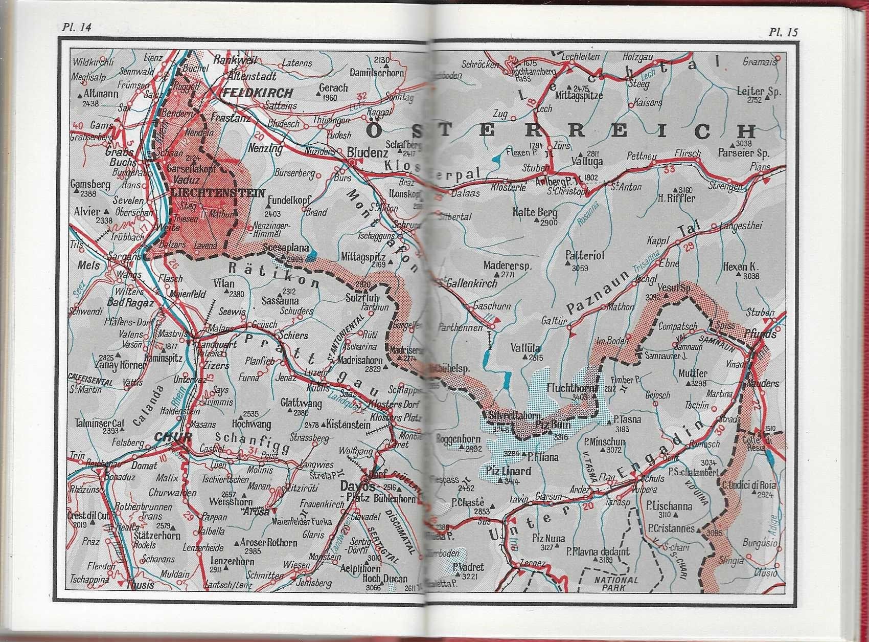 Libri: Nagels Reiseführer Die Schweiz 1957 – Nuovo (secondo la descrizione) da Flims - Dorf venduto da Stagediver 5