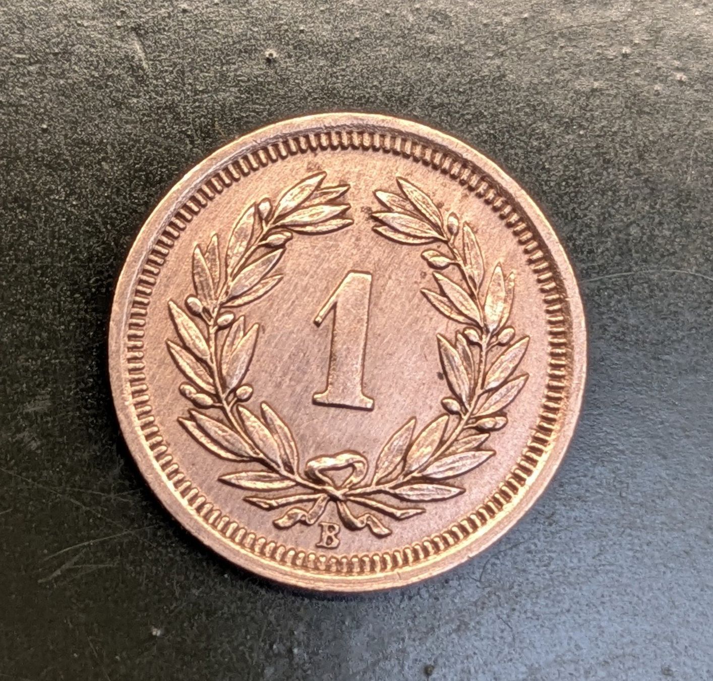 Tutti le monete: 1 Rappen 1928 (Bronze) – Usato da Zetzwil venduto da Spitz70 1