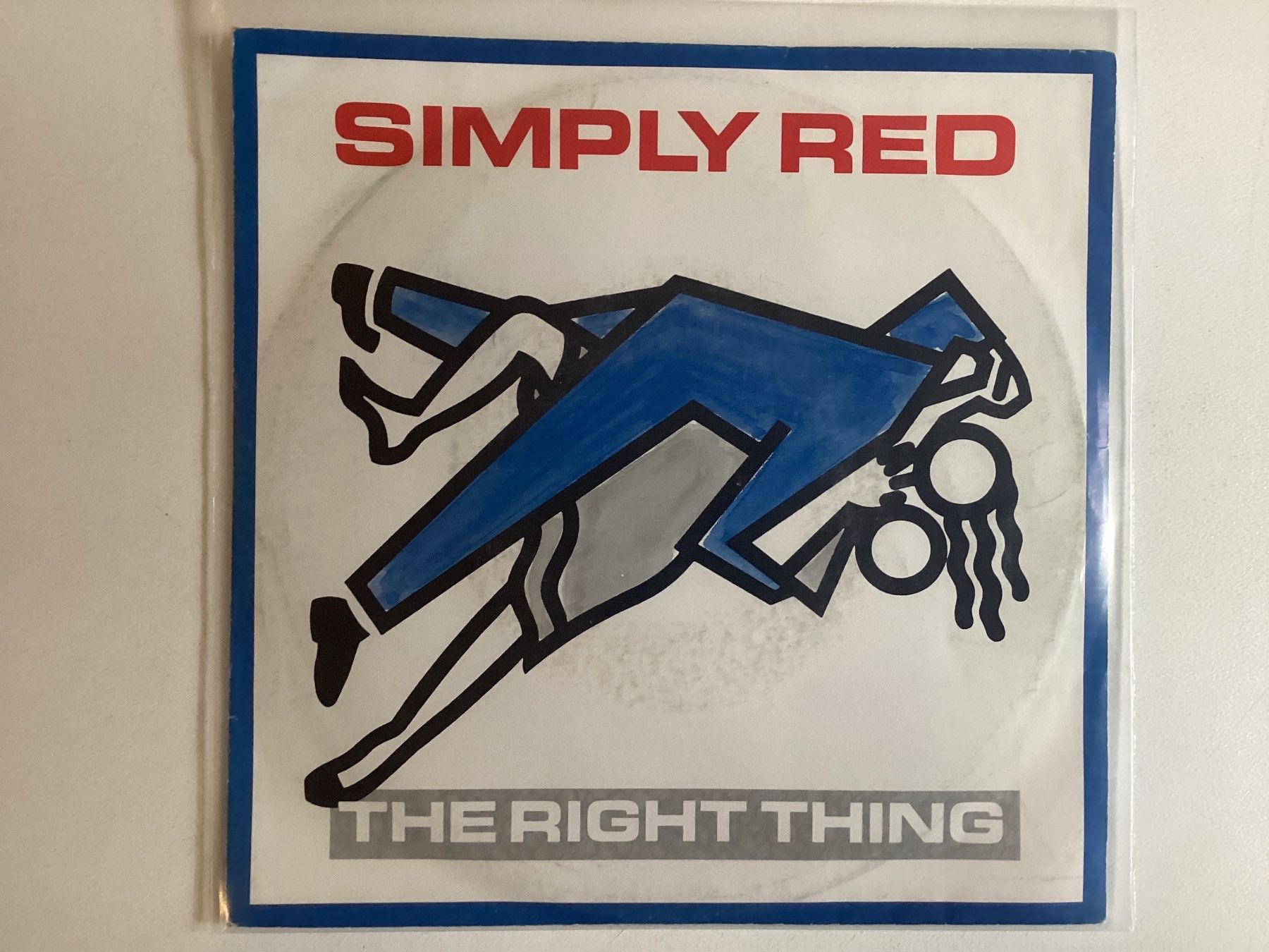 Schallplatten: Simply Red Single - Right Thing / There’s A Light – Gebraucht aus Gutenswil von Hamzian