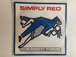 Simply Red Single - Right Thing / There’s A Light