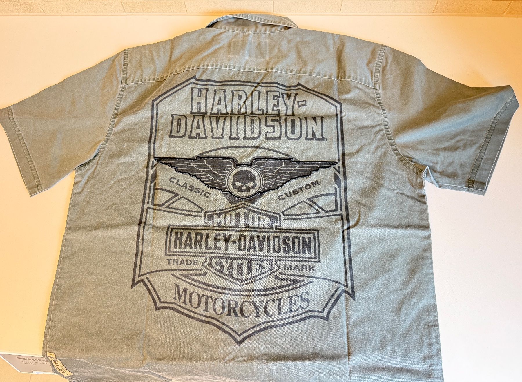 Harley-Davidson Camicie: Harley-Hemd, kurzarm, Grösse M – Usato da Steinhausen venduto da Erwa1 1