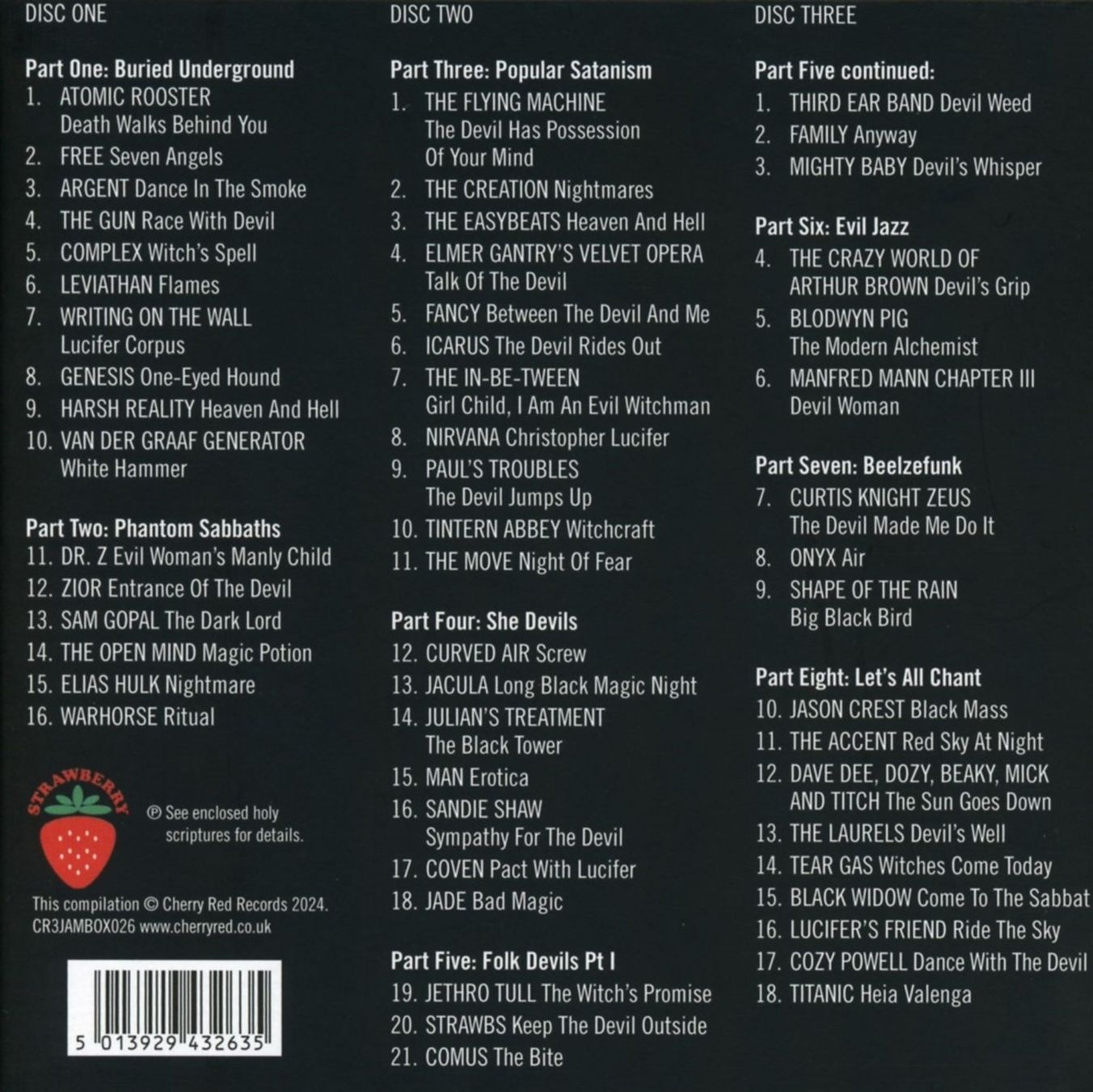 CD: The Devil Rides In, Occult Rock! – Usato da Niederhasli venduto da Hsoz 1