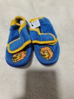 Chaussons bleu lion taille 21