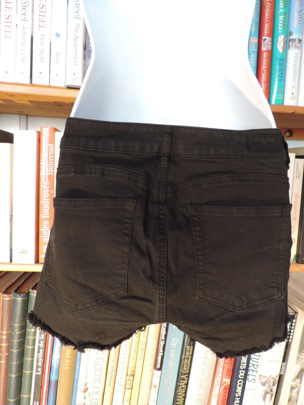 Pull&Bear Pantaloni: short noir stretch Pull & Bear – Usato da Genève venduto da Axelle333 8