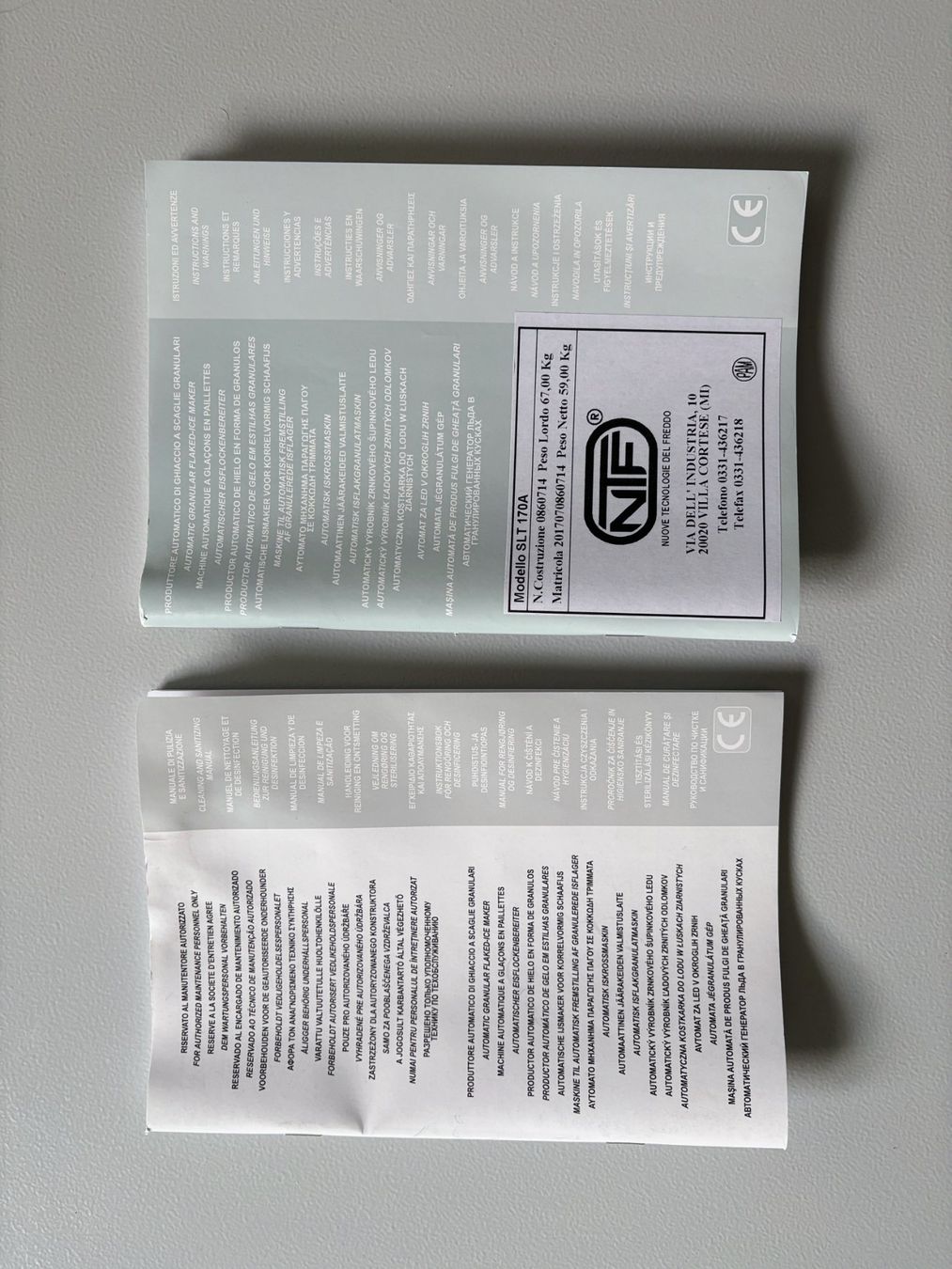 Küchengeräte: Professionelle Nugget Eis Maschine, NTF SLT 170A – Gebraucht aus Zug von andreas.gul 6