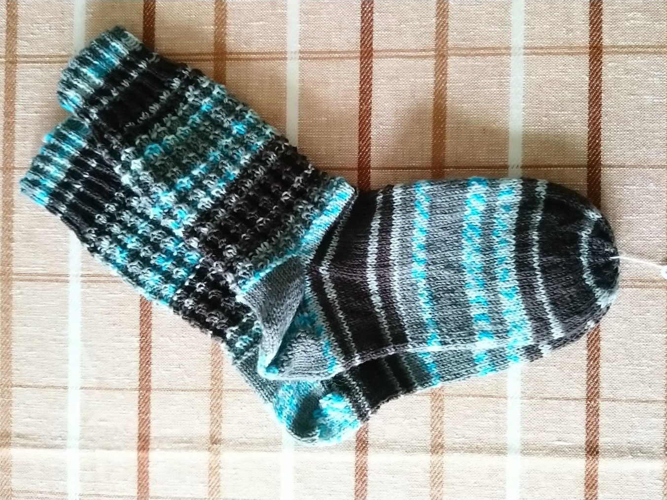 Calze: Socken gestrickt, Grösse 39/40 – Nuovo (secondo la descrizione) da Jonen venduto da h-blxgirl79