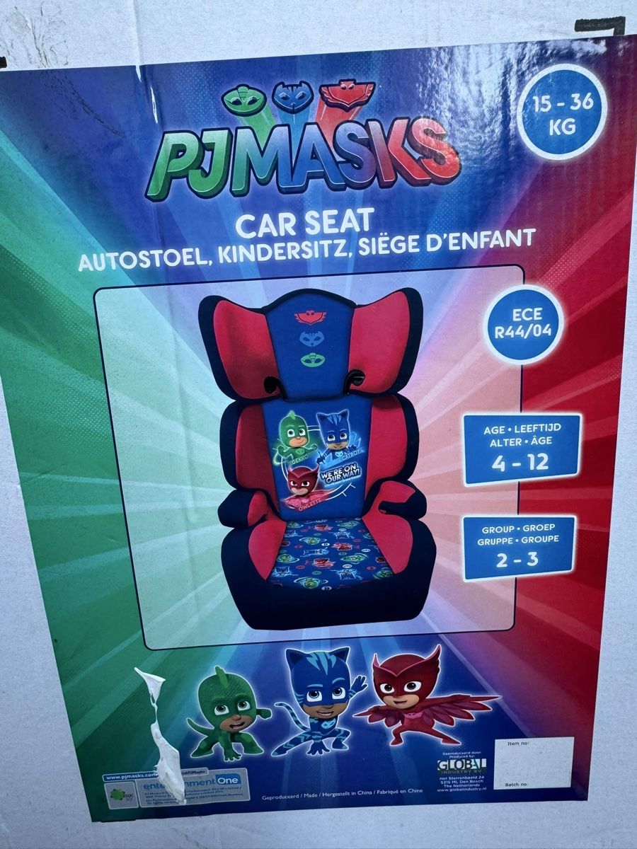Auto-Kindersitze: Pj Masks Autositz neu verpackt – Neu und originalverpackt aus Stäfa von rah_96vj 1