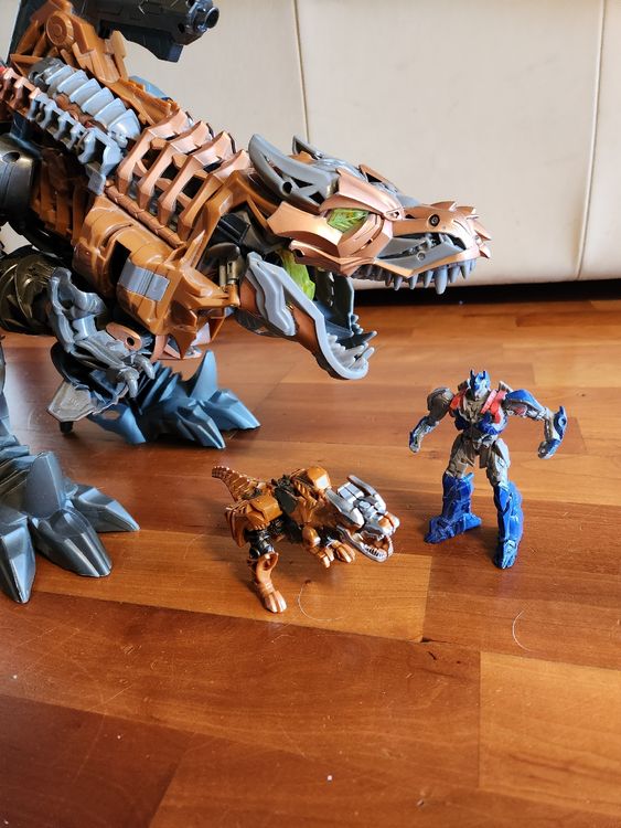 Robot transformers Grimlock et optimus + petit grimlock Kaufen auf