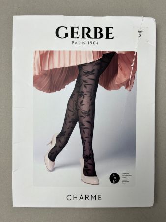 GERBE, Strumpfhose CHARME, Gr. S (2), Farbe Schwarz