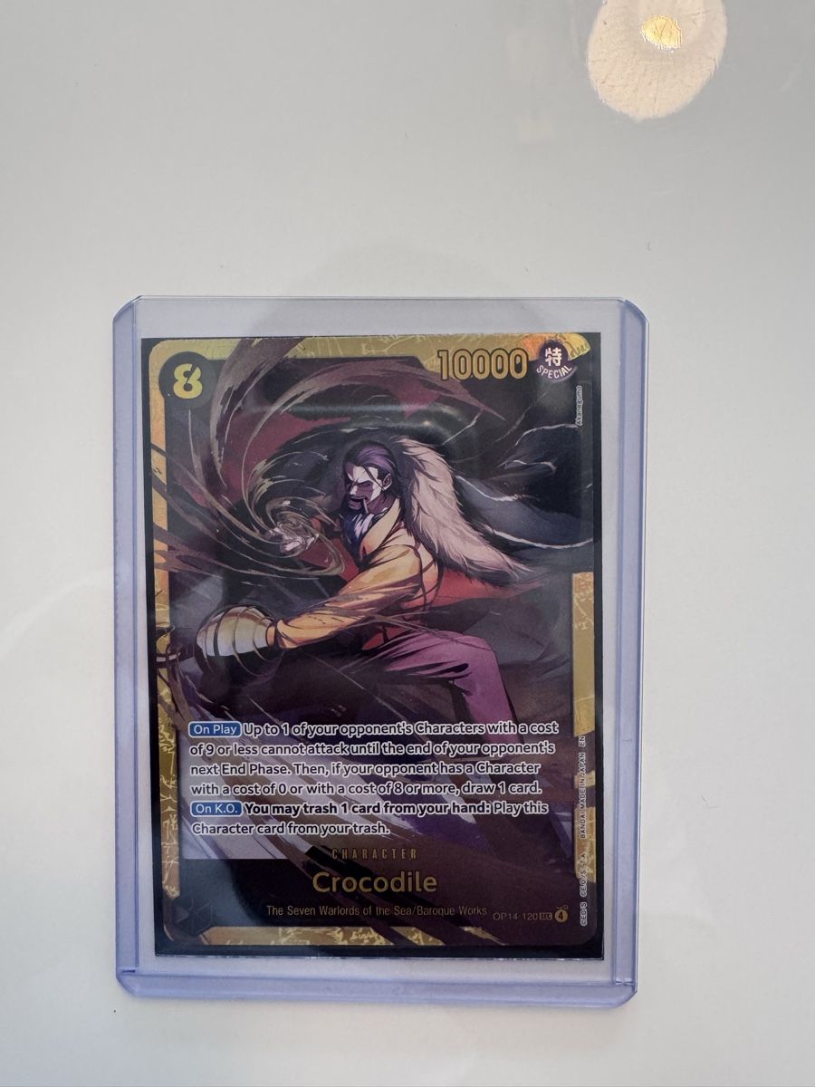Bandai Carte collezionabili: Crocodile - OP14-120 – Nuovo (secondo la descrizione) da Seon venduto da baeruu