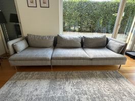 IKEA SÖDERHAMN Sofa grey modular good condition 3-seater