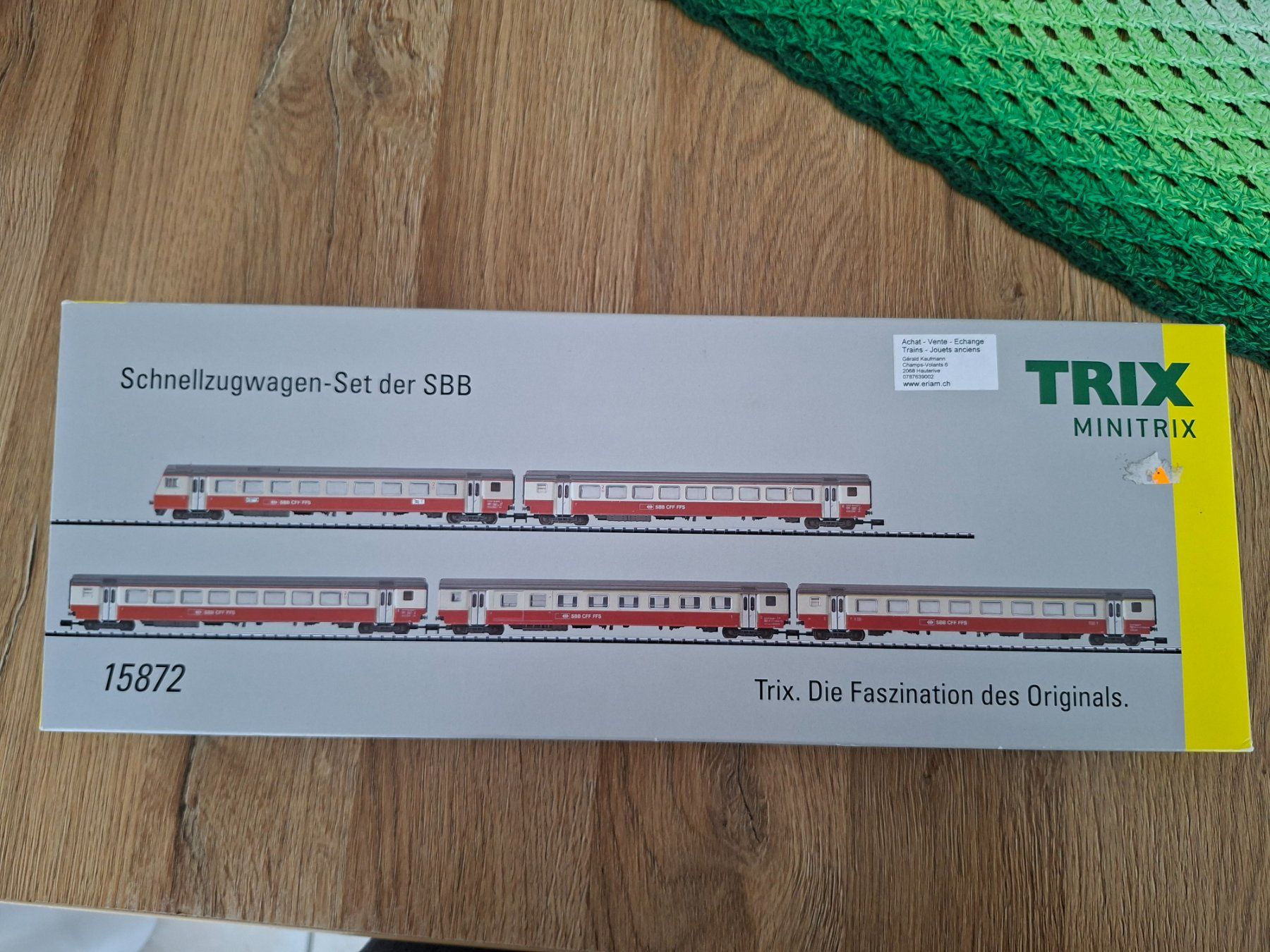 Trix Modellini di ferrovie: Minitrix Swissexpress – Nuovo (secondo la descrizione) da Liesberg Dorf venduto da Wispli3 8