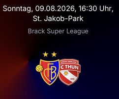 Ticket FC Basel - FC Thun - Sektor D (Muttenzerkurve)