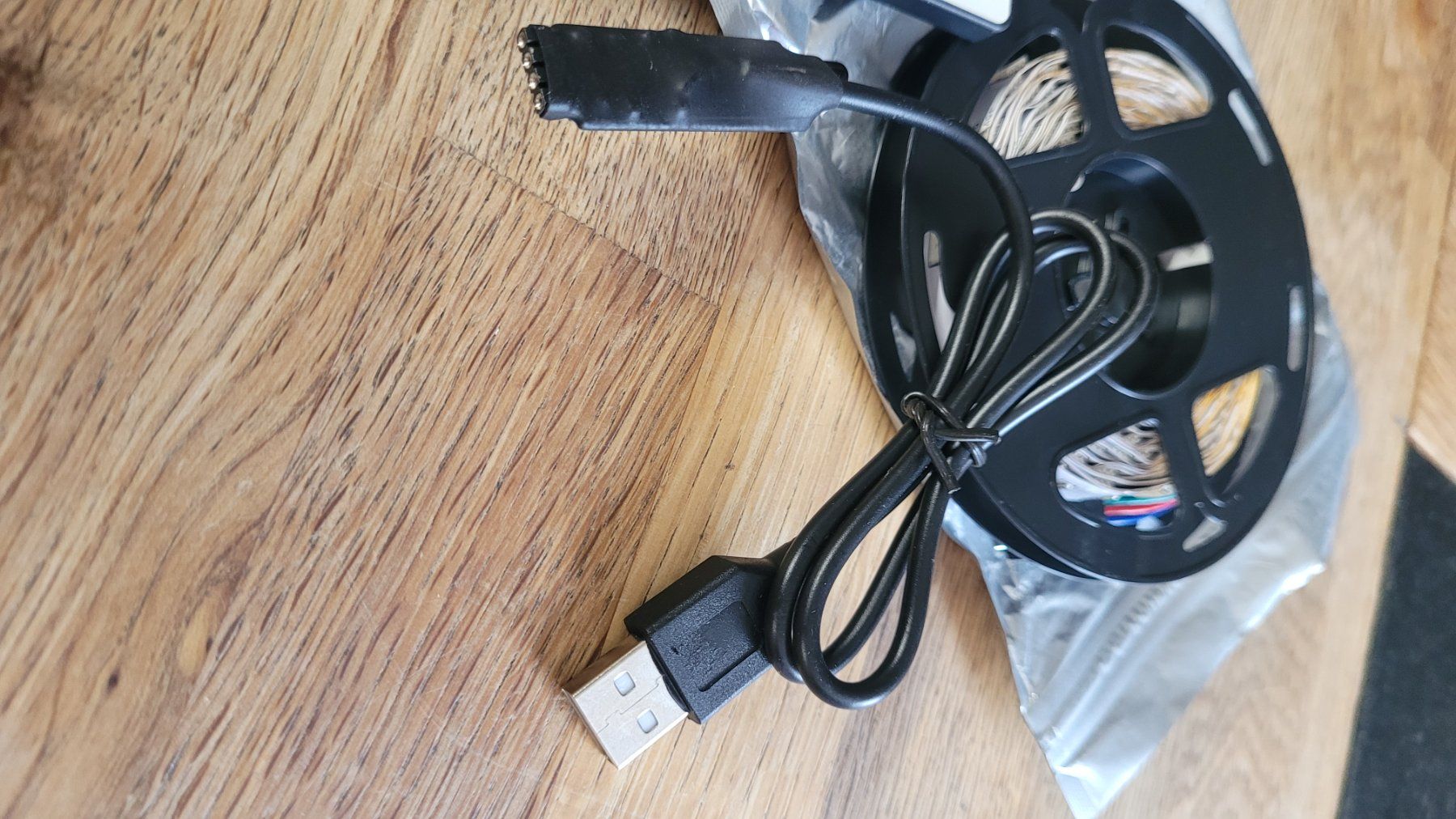 Modelleisenbahnen: Bande de led milticolore 5m – Neu und originalverpackt aus Saxon von Sebdem 1