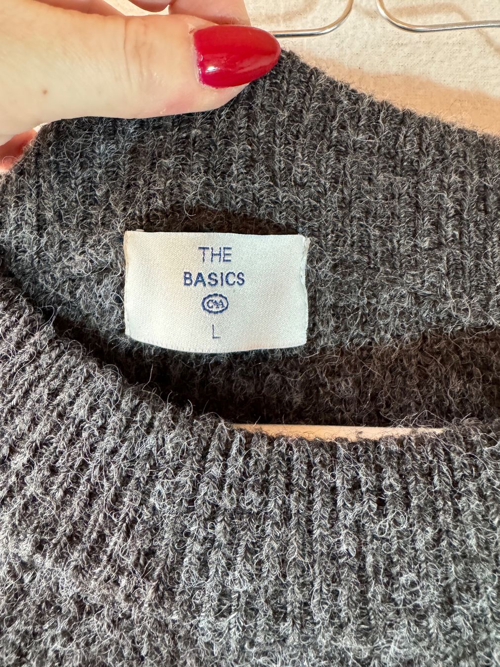 C&A Pullover & Sweatshirts: Dunkelgrauer Pullover von C&A Gr. L – Gebraucht aus Grosswangen von SALE_SALE_SALE 1