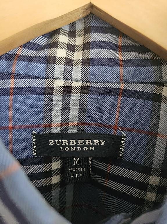 Camicie: Burberry Hemd original  Karo blau, Gr. M – Usato da Zürich venduto da Elena231 1