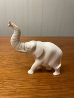 Vintage Elefant Figur Kunsthorn Galalith Elfenbein-Imitat