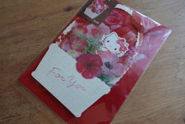 Grusskarte Sanrio Japan - Greeting Card - Hello Kitty