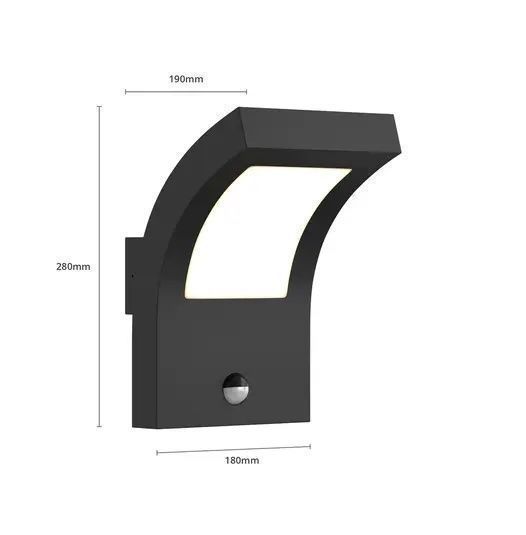 Lampade: Arcchio Advik LED-Außenwandleuchte mit Sensor – Nuovo e nell'imballaggio originale da Basel venduto da Seifehuesli 6
