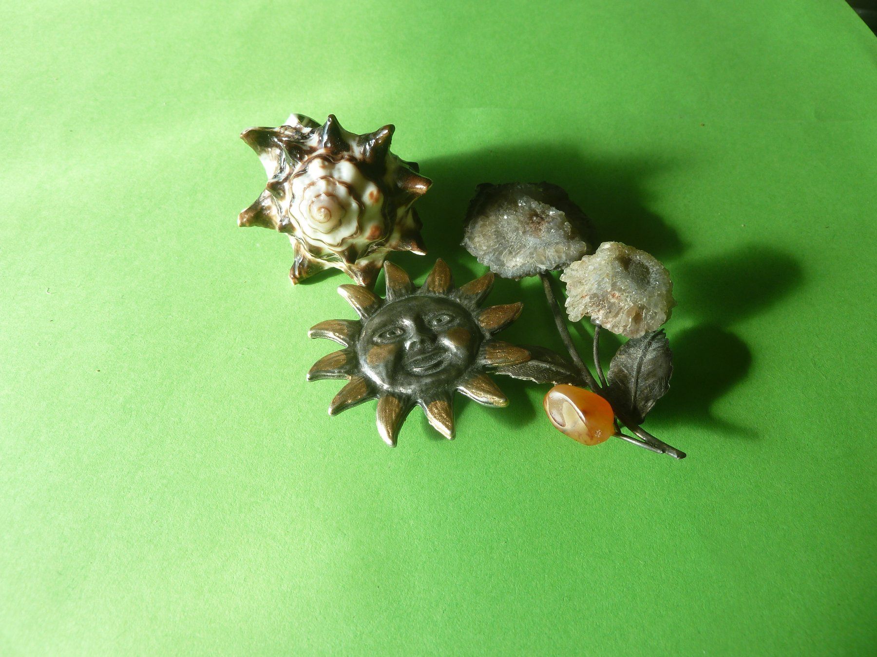Altri gioielli: Alter Modeschmuck mit Muschelring – Usato da Rieden SG venduto da jamilau 1