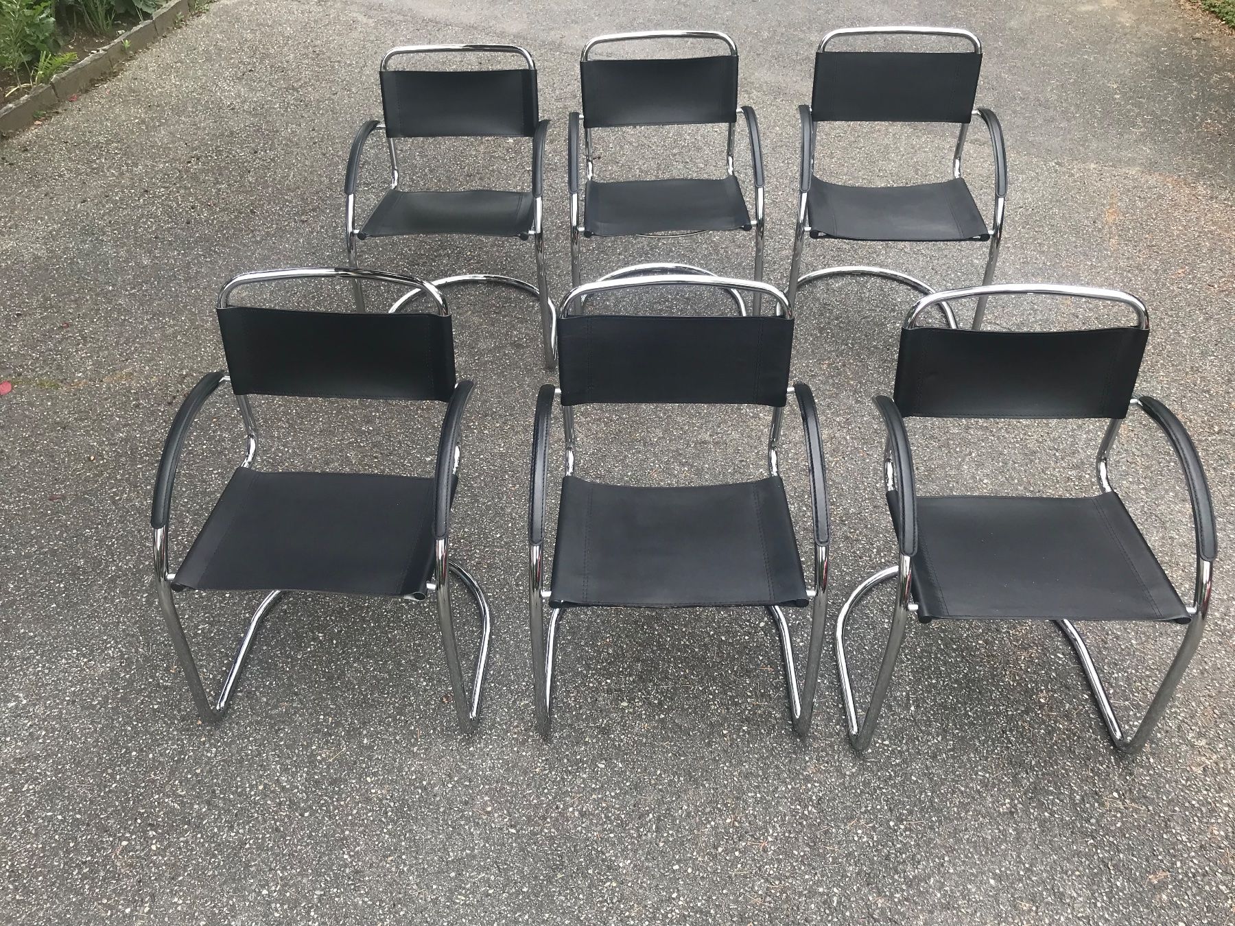 Sedie: 6 chaises design Effezeta 98 Italy – Usato da Vétroz venduto da boomers_dream