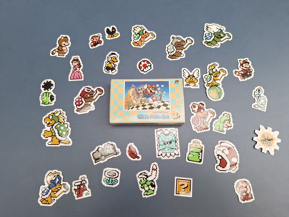 30 Flake Sticker, Super Mario Bros. 3, Nintendo Store Japan (Neu ...