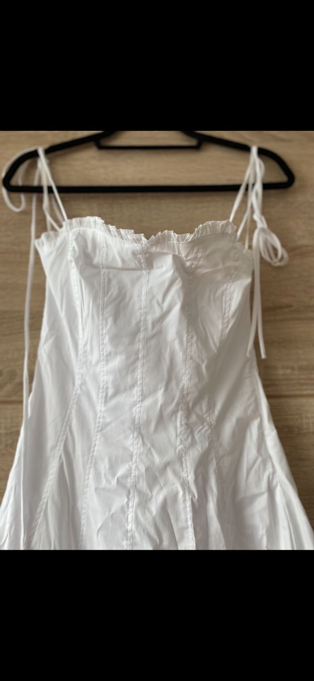 Zara Vestiti: Robe longue blanche – Nuovo e nell'imballaggio originale da Montreux venduto da Iza_81199 1