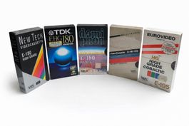 VHS Videokassetten Neu OVP TDK Eurovideo New Tech Dami Phon