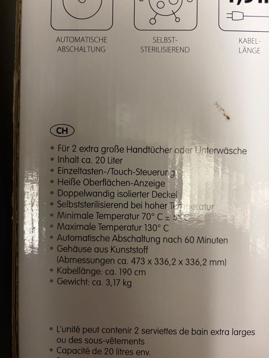 Portasciugamani: Handtuchwärmer  – Nuovo (secondo la descrizione) da Rotkreuz venduto da Nitella 2