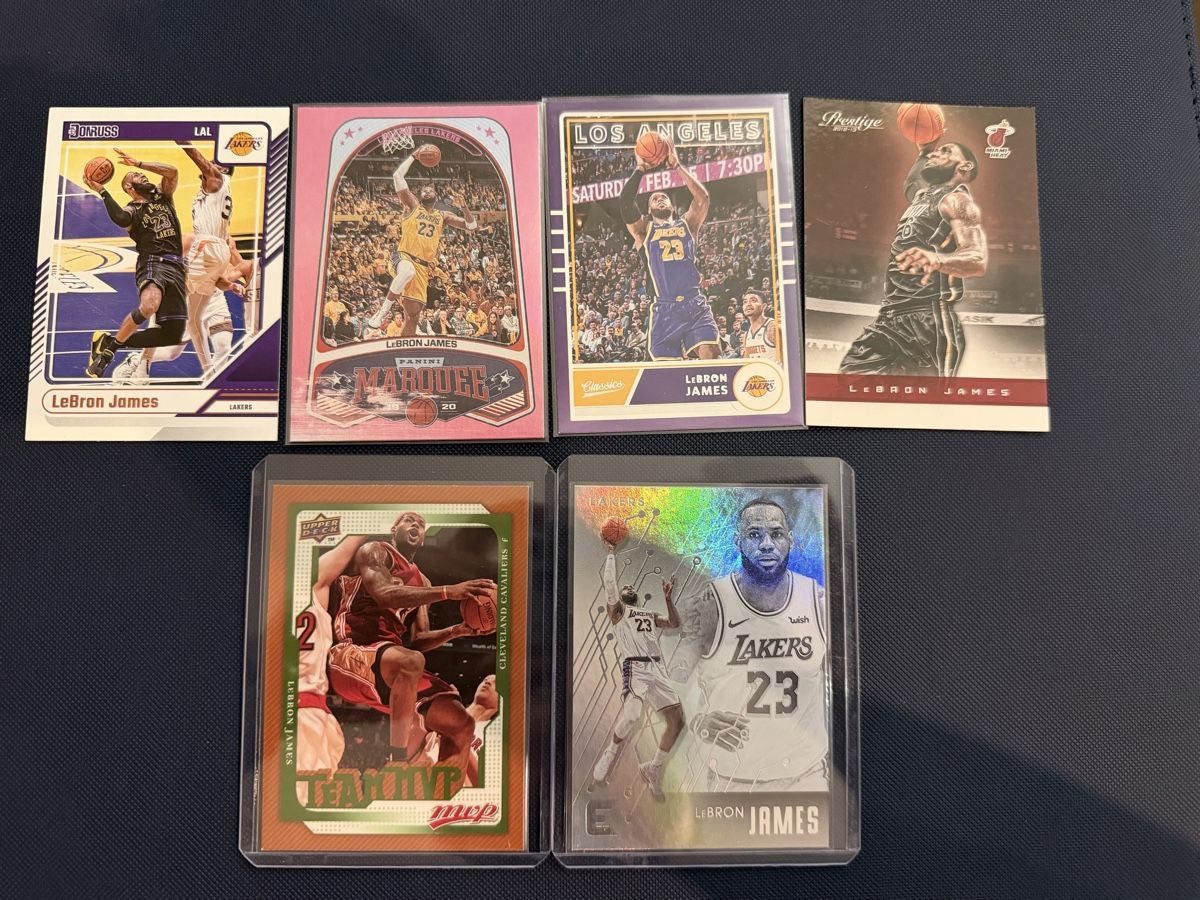 Nba Sammelbilder & Trading cards: Lebron LOT – Neu (gemäss Beschreibung) aus Lenzburg von fastbreakcards