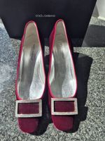 Dolce & Gabbana Samt-Pumps Gr. 38