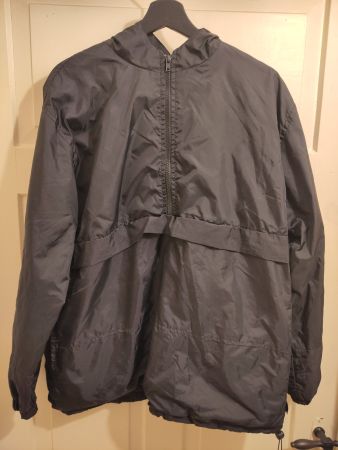 Schwarze Rework Übergangs Jacke, Grösse L, Top Zustand