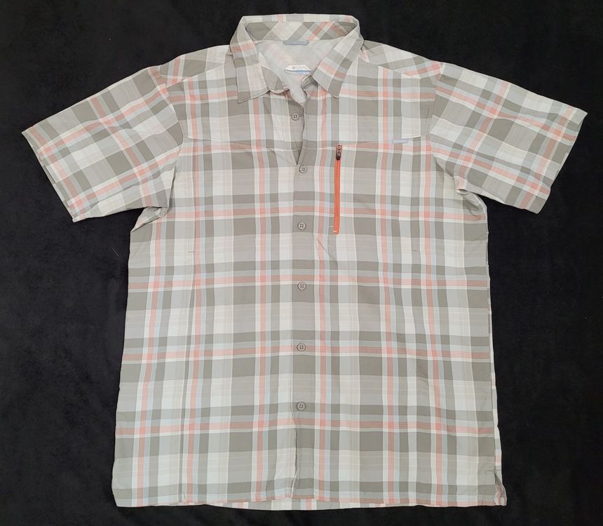 Chemise à carreaux rouge et bleue 90s Homme Medium | boutonnée à carreaux vintage | Chemise homme écossaise rouge preppy - France