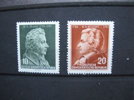 DDR 1956 Wolfgang Amadeus Mozart **