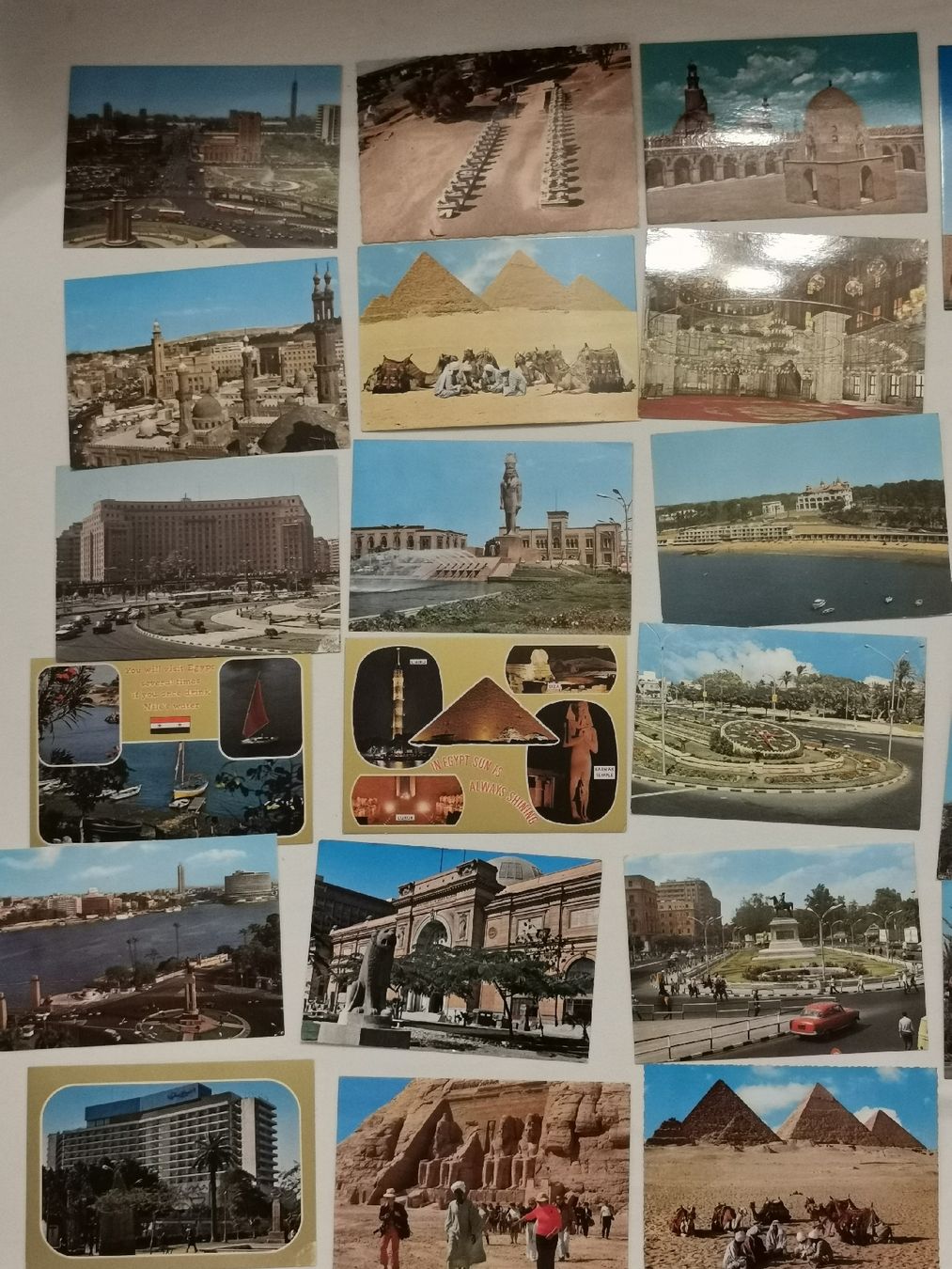 Cartoline postali: 176 Postkarten Egypt/Die Postkarten sind noch unbenutzt – Usato da Basel venduto da Treasurehunter 3