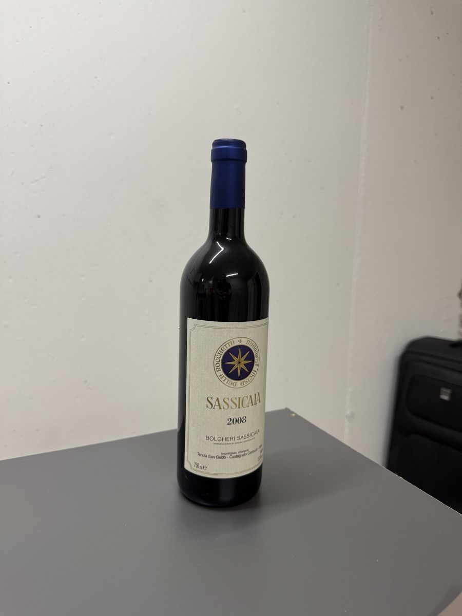 Sassicaia Vins: Sassicaia 2008 – D'occasion à Nänikon par nic_2gqp