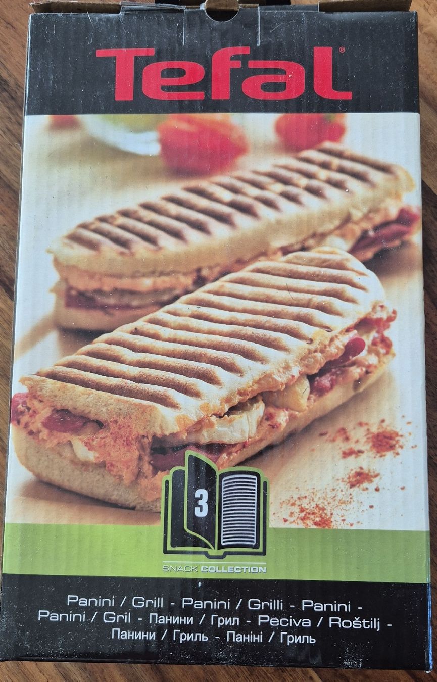 Komplettküchen: Tefali - Snack Collection - Panini Platten – Neu und originalverpackt aus Bern von Isabelle20