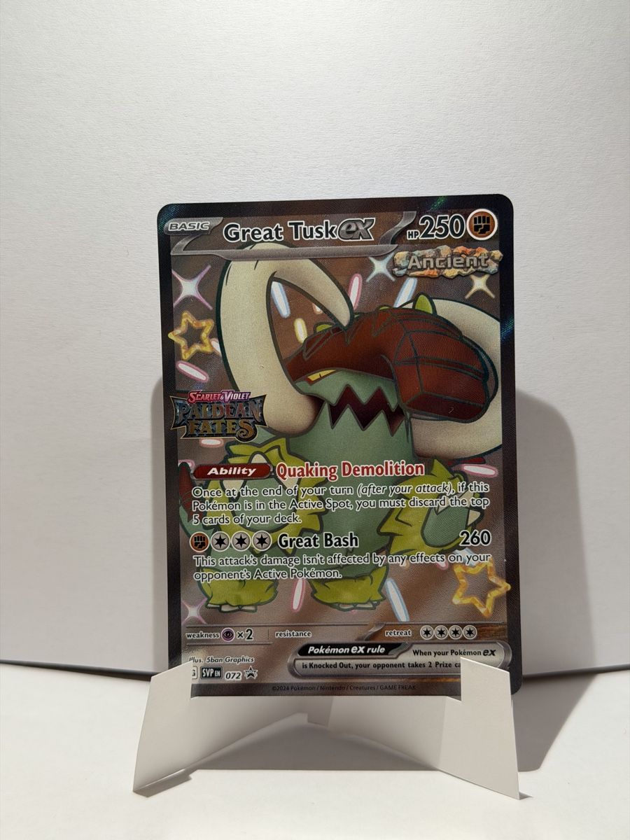Pokémon Cartes à collectionner: Pokémon Great Tusk ex – Neuf (Voir description) à Wetzikon ZH par kev_2rhl